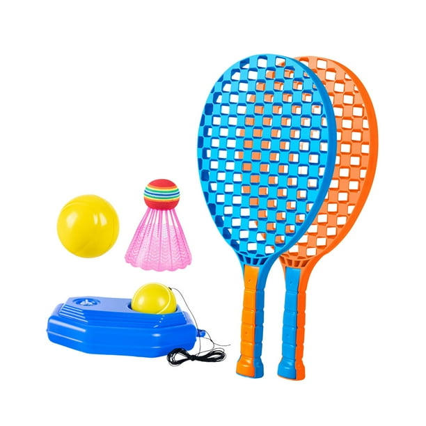 Entrenamiento individual en el parque, tenis interior y exterior, pelotas de rebote Azul Naranja 3 Bolas