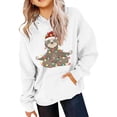 thumbnail image 4 of RMGVDSD Christmas Hoodies for Girls Cute Graphic Sweatshirt Long Sleeve Pullover Tops Trendy Holiday Hoodie Fall Winter Clothes Comfort Sweatshirt 7-8 Years, 4 of 4