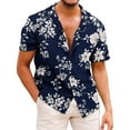 thumbnail image 1 of Birdeem Chemise Homme Imprimée Manches Courtes Chemise Homme Drôle Tropicale Décontractée Hawaïenne Plage, 1 of 10