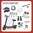 thumbnail image 2 of Piezas de scooter eléctrico de 10 pulgadas Varias piezas de repuesto de reparación Freno de mano Horquilla trasera Herramienta para accesorios de scooter eléctrico Kugoo M4, 2 of 5
