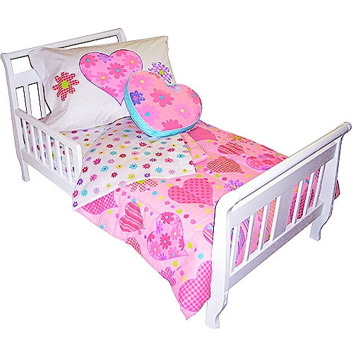Crayola - Sweet 4-Piece Toddler Bedding Set