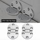 thumbnail image 2 of 2 Pieces Flap Hinges, Sewing Machine Table Recessed Hinge Self Supporting Flip Top Hinge Screw Folding Flap, 2 of 5