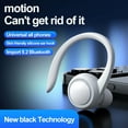 thumbnail image 4 of Wovilon Bluetooth Headset Wireless Business Single Earpiece Voice Answer In Ear Earbuds For Trucker Driving Running Large Battery Noise Cancelling Headphones, 4 of 4