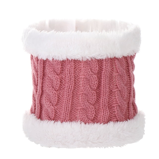 Sonducket Bufanda Conjunto de gorro y guantes para niños Gorro de punto Gorro Delicados productos para niños Estirable Clima frío Cómodo Bufanda rosa Sombreros bufanda rosa