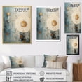 thumbnail image 4 of Designart "Grunge Collage In Astrological Minimalism I" Astrology Canvas Art Print, 4 of 7