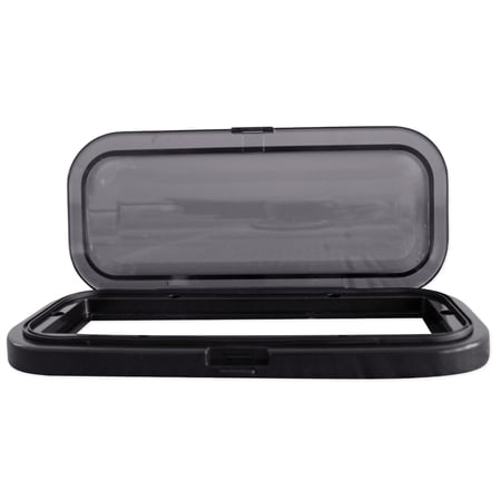 Rockville RWSG3B Universal Marine/Boat Splash Guard Stereo Housing Case Black