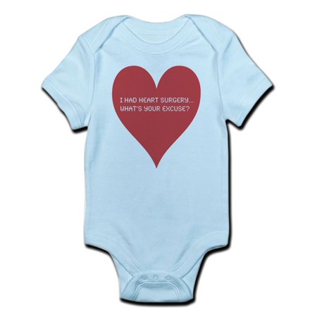 

CafePress - I Had Heart Surgery What s Y Infant Bodysuit - Baby Light Bodysuit
