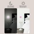 thumbnail image 4 of AJKSFHIU Led Night Lights Plug Into Wall, Plug in Night Light, Plug in Dimmable Led Night Light with Auto Dusk to Dawn Sensor, Soft Warm White Nightlights for Hallway,Bedroom, Kids Room Bathroom, 4 of 9