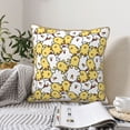 thumbnail image 4 of KLL Cartoon Chicken Decorative Throw Pillow Covers Velvet Soft for Couch Sofa Bedroom Living Room Outdoor (No pillow core)- 18"x18", 4 of 5