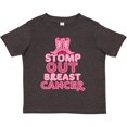 thumbnail image 3 of Inktastic Stomp Out Breast Cancer with Pink Cowgirl Boots Boys or Girls Toddler T-Shirt, 3 of 5