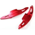 thumbnail image 1 of Levier de Vitesses à Palettes, 2 Pcs Rallonge de Levier de Vitesses à Palettes en Aluminium pour Volant, Accessoires de Décoration de Voiture, Compatible avec Ford Explorer ST 2020, Rouge, 1 of 1