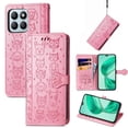 thumbnail image 4 of Funda Cartera FOXDOCK para Honor X8b 4G , Flip PU con Relieve de Gatos y Perros, Tarjetero y Soporte, 4 of 6