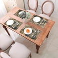 thumbnail image 6 of XMXT 4 Pcs Woven Placemats, Eagle Vintage Watercolor Stain Resistant Anti-Skid Placemat for Kitchen Table, 12 x 18 inches, 6 of 6