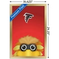 thumbnail image 3 of NFL Atlanta Falcons - S. Preston Mascot Freddie 20 Wall Poster, 14.725" x 22.375", Framed, 3 of 3