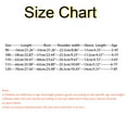 thumbnail image 3 of WOLLED Toddler Kids Girls Summer Casual Cotton Dress Short Sleeve Loose Dresses Swing Twirly Sundress Cartoon Skirt for 3-8Y, 3 of 11