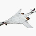 thumbnail image 2 of NATEFEMIN Tupolev Tu-160 Paper Airplane Model Kit for Aviation Fans Quality Craftsmanship for Collectors and Decor, 2 of 10