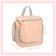 thumbnail image 5 of Unique Bargains Large Toiletry Bag Hanging Travel Makeup Organizer Waterproof Make Up Travel Bag for Toiletries Pink, 5 of 7