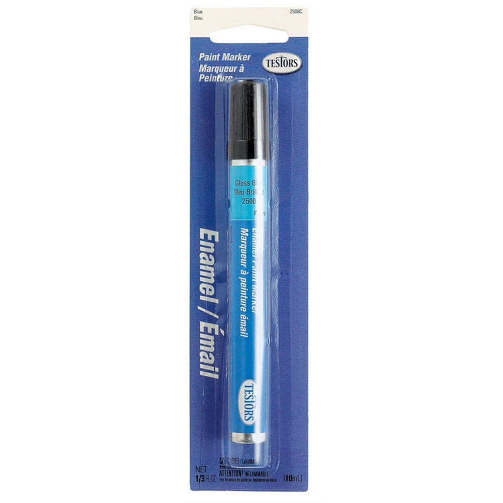 Testors Gloss Light Blue Enamel Paint Marker 0.3 oz.