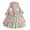 Pink, variant on Herrnalise Women's Medieval Vintage Gothic Court Dress Square Neck Waist Splicing Bowknot Gown Dresses