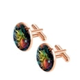thumbnail image 2 of Sea Slug Stylish Shirt Cufflinks for Men, Suitable for Formal Attire, Made of Stainless Steel, for Business Meetings and Special Occasions, 2 of 6