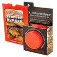 thumbnail image 2 of Charcoal Companion CC3914 Stuffed Burger Recipe Book & Burger Press, 2 of 3