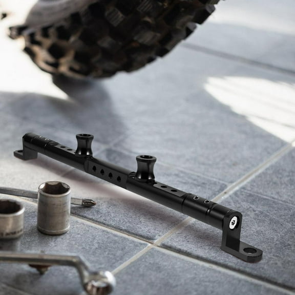 KAJNBN Black 1Pcs Motorcycle Handlebar Balance Bar 37.00X4.00X2.00CM Aluminium Alloy