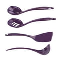 thumbnail image 2 of Calypso Basics by Reston Lloyd, 4pc Melamine Utensil Set, Plum, 2 of 3