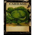 thumbnail image 2 of Albert, Beth 15x18 Gold Ornate Wood Framed with Double Matting Museum Art Print Titled - Vintage Cabbage, 2 of 4