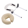 thumbnail image 4 of Mesa de masaje con almohada boca abajo, portátil, premium, transpirable, práctica y cómoda. Beige, 4 of 9