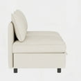 thumbnail image 5 of Convertible Sofa Seat with Storage - Modular Sectional for Living Space, 5 of 15