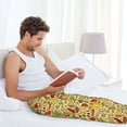 thumbnail image 5 of Bingfone Fruits And Vegetables Mens All Over Print Sleep Pajama Pants-Medium, 5 of 5