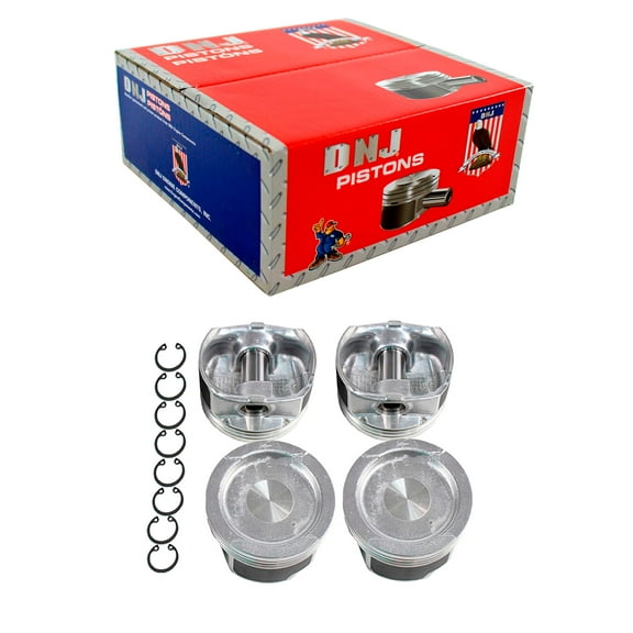 DNJ P809 Std. Complete Piston Set Fits Cars & Trucks 98-01 Volkswagen Beetle Golf 2.0L SOHC 8v