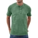 thumbnail image 2 of Playera Henley Casual Moda Manga Corta Para Hombre Algodón, 2 of 6
