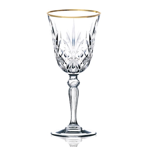 Set of 6 RCR 25880020006 Crystal Glassware Timeless Wine Glasses