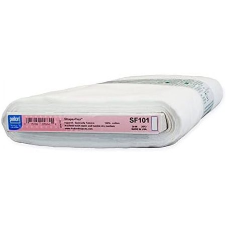Baauye SF101 Fabric Interfacing, White 20 x 10 Yards by The Bolt