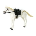 thumbnail image 4 of Estatuilla de Caballo Realista Hugo Decoración del Hogar Diseño de Mesa de Arena Blanco, 4 of 10