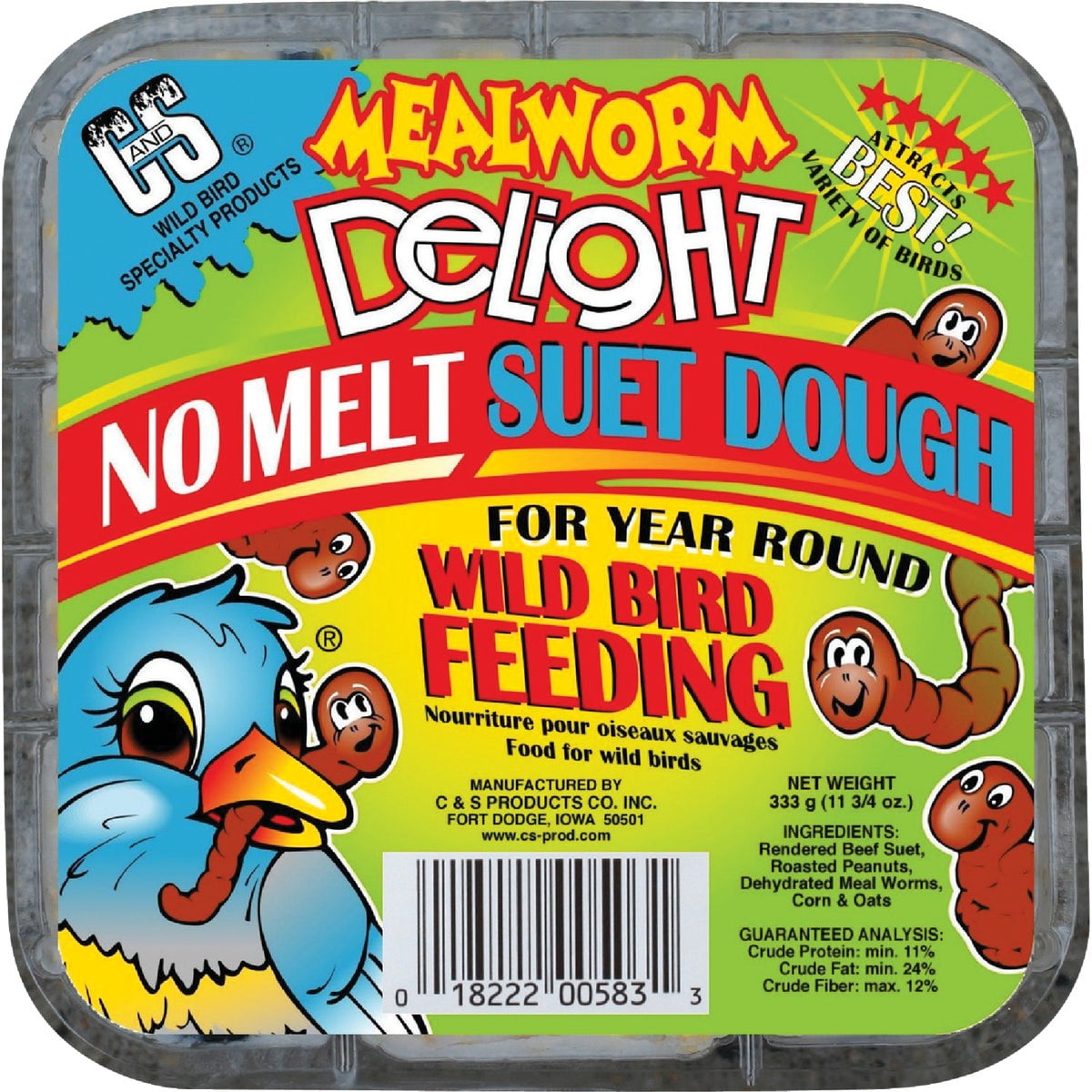 C & S Products C&S Delight Suet Dough - Pack of 6