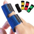 thumbnail image 3 of Férula ajustable para aliviar el dolor, soporte Corrector de férula para dedos, esguince, dislocación, rotura, 3 of 4