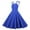 07#Blue, variant on Womens under $10 2026 ! asdoklhq Womens Plus Size Dresses,Women's 1950s Retro Dress Short Sleeve Vintage Swing Dress