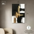thumbnail image 5 of Golden Contrast I Canvas Gold Leaf Wall Art by Art Remedy, Gallery Wrapped, 30" x 45", 5 of 7