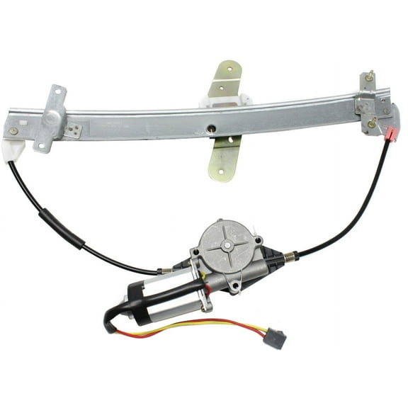 Window Regulator Compatible For 1992-2011 Mercury Grand Marquis Ford Crown Victoria Front, Left Driver Power With Motor
