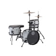 thumbnail image 2 of Ludwig Pocket Kit 4pc Acoustic Drum Set Junior Size White Sparkle, 2 of 4