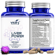21-in-1 Liver Support Supplement, Liver Cleanse Detox & Repair for Digestion & Immunity - 120 Capsules