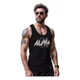 thumbnail image 1 of Camiseta Tank Top Para Hombre Gym Motivación Alpha De Moda, 1 of 7
