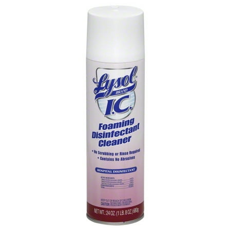 Line Liquid Disinfectant Bathroom Cleaner - Professional Lysol IC Foaming Disinfectant Cleaner Concentrate, 24oz