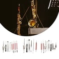 thumbnail image 3 of Lefu Professional Saxophone Repair For Flute Clarinet Repairing Leveling Luthier Tool, 3 of 5