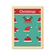 thumbnail image 1 of Cuadro de Madera Unbranded Feliz Navidad Ilustración A4, 1 of 3
