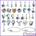 thumbnail image 2 of Cuentas De Plata S925 pandora Disney Co-Branded-Adecuada Para Pulsera Original-Joyería DIY No . 1 Enlace, 2 of 4