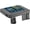 Grey, variant on Portable Extra Thick Stadium Seat Cushion 21x15 Inch Waterproof Bleacher Cushion with Anti-Slip Bottom Carry Straps