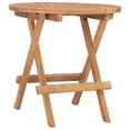 thumbnail image 4 of Juego de comedor para jardín VidaXL, plegable, 3 piezas, madera de teca con cojines, 4 of 9